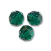 Round beads PureCrystal 5000 6 mm - Emerald x6