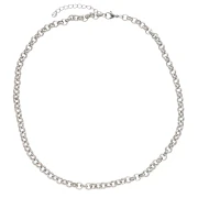 Belcher chain 6 mm mesh collar - Stainless steel 304 x45cm