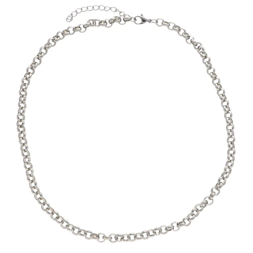 Belcher chain 6 mm mesh collar - Stainless steel 304 x45cm