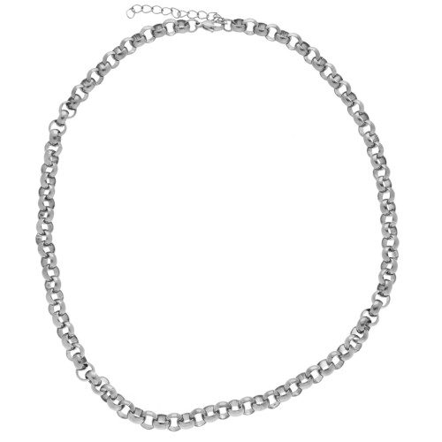 Belcher chain collar 7 mm - Stainless steel 304 x45cm
