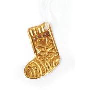 Metal embossing kit - Graine Creative - Hiver (a)doré - Doré - argenté x1