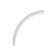 Sterling silver Tubes 21x1,5mm x4