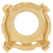 Cabochon PureCrystal setting 1028/1088/1122 8mm Gold-colored