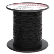 Elasticity wire 0.50 mm - Black x100m
