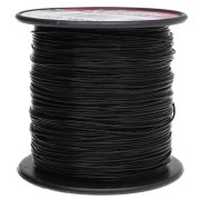 Elasticity wire 0.80 mm - Black x100m|raw }}