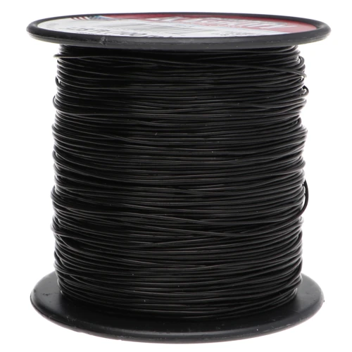 Elasticity wire 0.80 mm - Black x100m