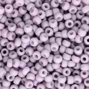 Miyuki Duracoat 8/0 Seed beads 2025-1 - Opaque Light Mauve Matte x8g