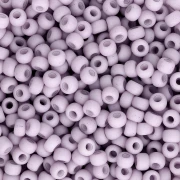Miyuki Duracoat 8/0 Seed beads 2025-1 - Opaque Light Mauve Matte x8g
