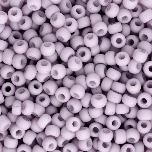 Miyuki Duracoat 8/0 Seed beads 2025-1 - Opaque Light Mauve Matte x8g
