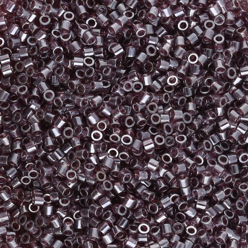 Miyuki Delica 15/0 DBS1224 - Transparent Mauve Luster x5g