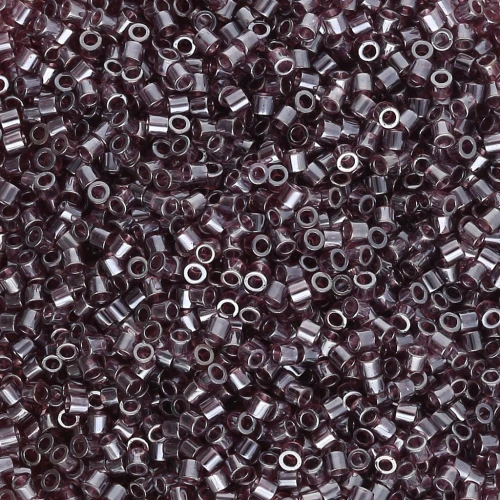 Miyuki Delica 15/0 DBS1224 - Transparent Mauve Luster x5g