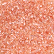 Miyuki Delica 15/0 DBS1480 - Transparent Peach Luster x5g