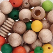 Wooden beads