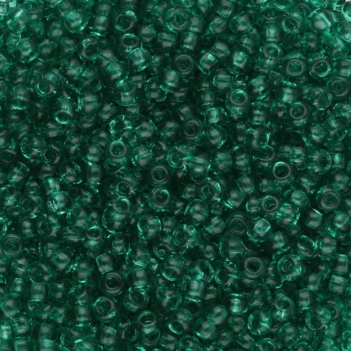 Preciosa Seed beads 11/0 2 mm - green aqua x20g
