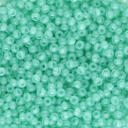 Rockery 11/0 2 mm - Solgel - Green 2 Dyed Alabaster x20g