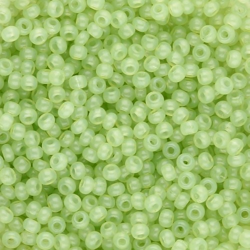 Rockery 11/0 2 mm - Solgel - Green 2 Dyed Alabaster x20g