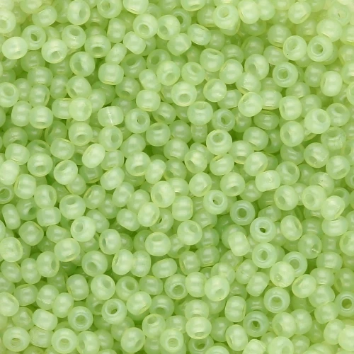 Rockery 11/0 2 mm - Solgel - Green 2 Dyed Alabaster x20g
