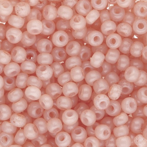Preciosa 8/0 3 mm Seed Beads - Solgel - Brown 2 Dyed Alabaster x 20 g