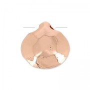 Flat briolette 8.5mm Rose gold tone HQ x1|raw }}