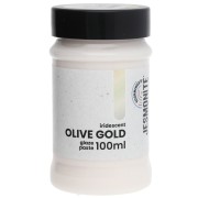 Icing clay in a bottle - Jesmonite - Iridescent Olive Gold x100ml