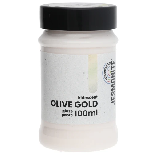 Icing clay in a bottle - Jesmonite - Iridescent Olive Gold x100ml