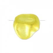 8.5 mm Flat Baroque Bead - Fine gold plated with satin finish (HQ) x1