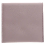 Leatherette jewelry pouch with press stud 80x80 mm - Light Lilac x1