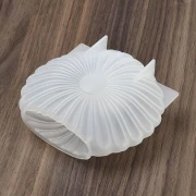 3D sunflower vase silicone mold 10x13 cm - Transparent x1