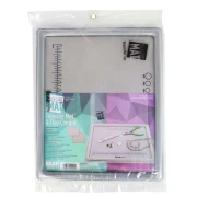 Beading tray and mat 40x33 cm and transparent lid - Grey x1