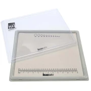 Beading tray and mat 40x33 cm and transparent lid - Grey x1