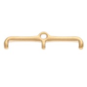 Cymbal - Rocaille Miyuki 11/0 Skafi III Bead Weaving Tip Gold-plated x1