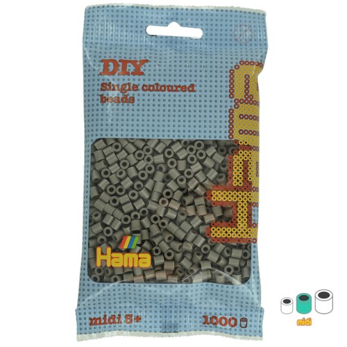 Hama Midi ironing beads 5 mm Mouse grey (n°117) x 1000