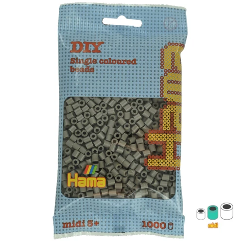 Hama Midi ironing beads 5 mm Mouse grey (n°117) x 1000