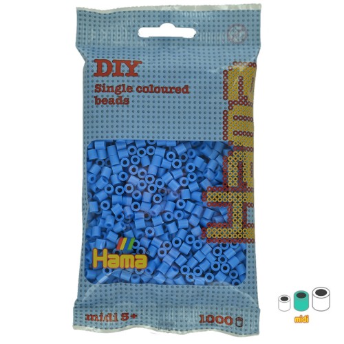Hama Midi ironing beads 5 mm Light blue (n°119) x 1000