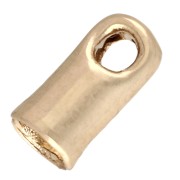 Cord end ferrules 2 mm - 3-micron gold-plated x4