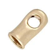 Cord end ferrules 1.6 mm - Gold-plated 3 microns x4