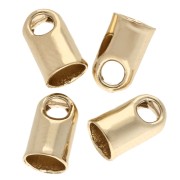 Cord end ferrules 2.5 mm - Gold-plated 3 microns x1