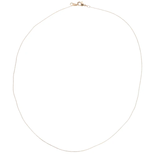 0.8 mm gold plated choker for Miyuki Delica 11/0 3 microns x46cm