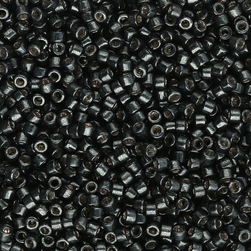 Miyuki Delica Duracoat 11/0 DB2507 - Galvanized Black Moss 100g pack