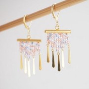 Weaving tip for Seed beads & Delica Miyuki 32 mm - Gold x1