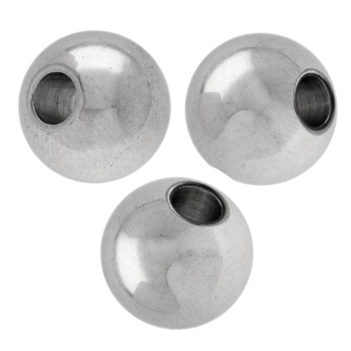 10 mm large-hole bead - 304L stainless steel x1
