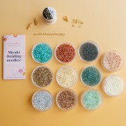 My DIY Jewelry - Miyuki Delica Bead Bracelet Kit for Use with a Loom