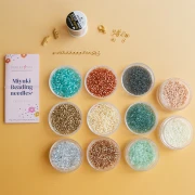 My DIY Jewelry - Miyuki Delica Bead Bracelet Kit for Use with a Loom