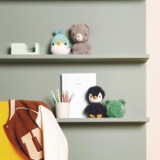 Ricorumi Furry faux fur yarn Furry Rico Design Amigurumi - Black 011 x25g