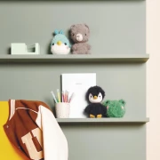 Ricorumi Furry faux fur yarn Furry Rico Design Amigurumi - Black 011 x25g