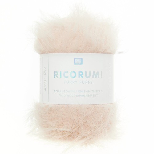 Ricorumi Furry faux fur yarn Furry Rico Design Amigurumi - Nude 013 x25g