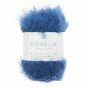 Ricorumi Furry Furry Rico Design Amigurumi faux fur yarn -night blue 020 x25g