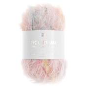 Ricorumi Furry faux fur yarn Furry Rico Design Amigurumi - Print Pastel x25g