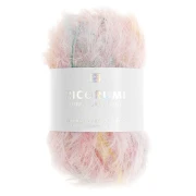 Ricorumi Furry faux fur yarn Furry Rico Design Amigurumi - Print Pastel x25g