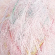 Ricorumi Furry faux fur yarn Furry Rico Design Amigurumi - Print Pastel x25g